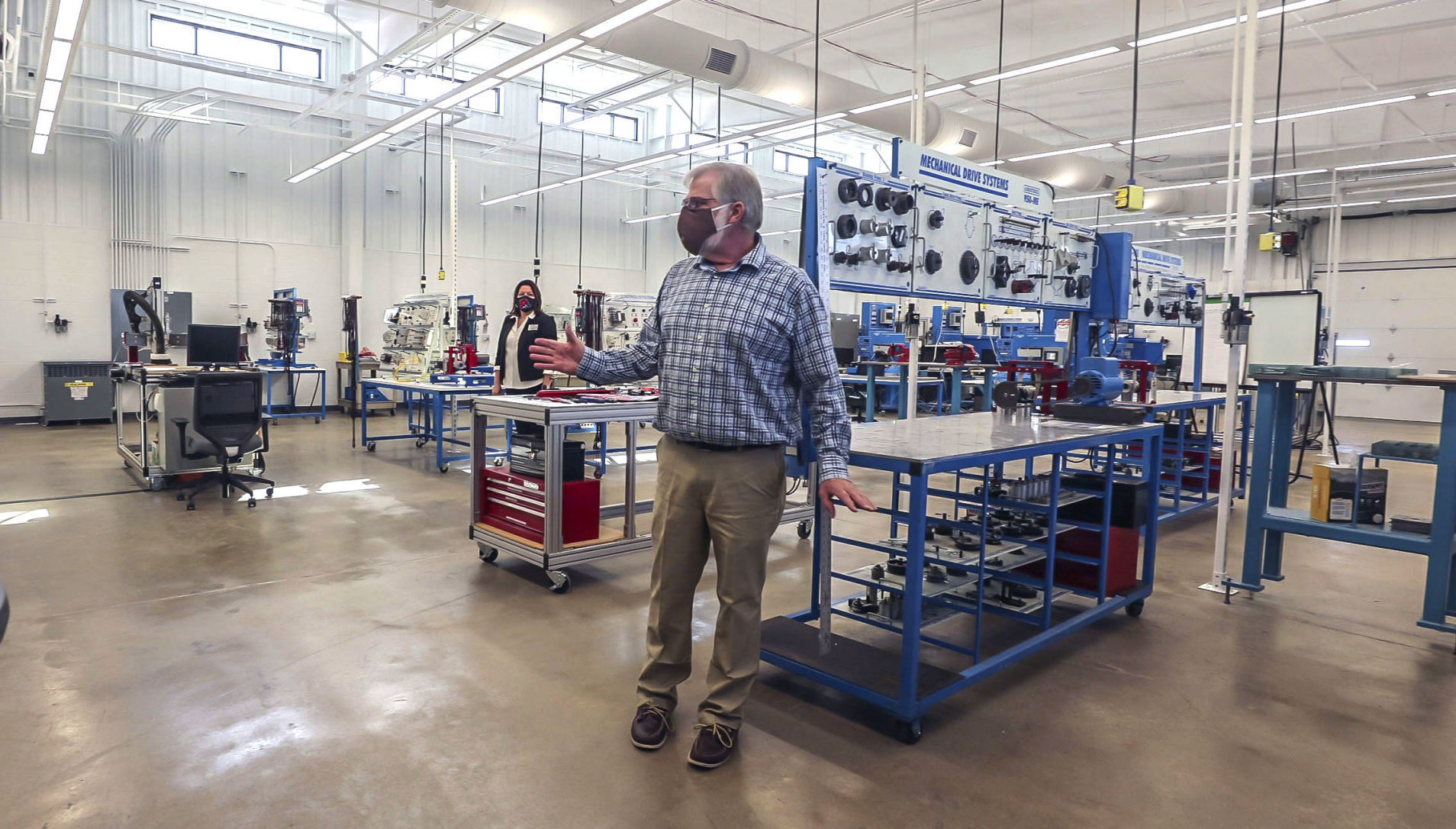 Center for Business & Industry tour